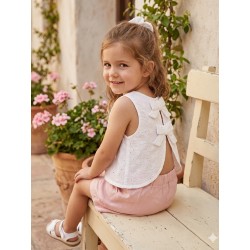 BLUSA OJALILLO ZIPPY REF 23015 BLANCO