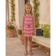 VESTIDO NIÑA ZIPPY REF 23072 LINEAS ROJAS