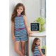MONO PIQUET ZIPPY REF 23019 AZUL
