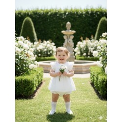 VESTIDO ZIPPY REF 23011 BLANCO
