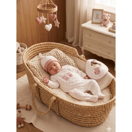 AJUAR NIÑA REF 9360 RMISTY PINK