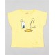 CAMISETA NIÑA REF 23035 AMARILLA