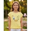 CAMISETA NIÑA REF 23035 AMARILLA