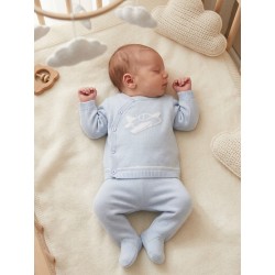 CONJUNTO DE TRICOTOSA AVIONCITO LOSAN REF 11W-8018AL