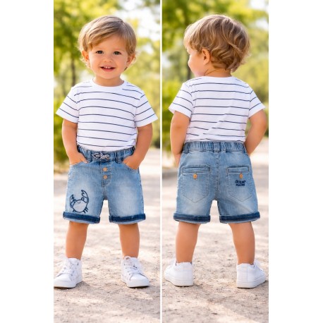 LOSAN BERMUDA NIÑO REF 217-6017AL DENIM