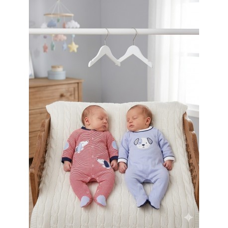 MAYORAL SET X 2 PIJAMAS IÑO REF 1634 RED