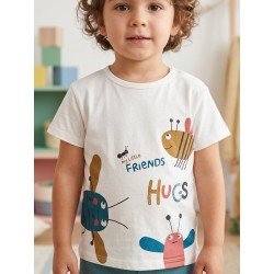 LOSAN CAMISETA NIÑO REF 217-1002AL CRUDO