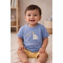 CAMISETA BABY NIÑO RE 317-1008 AZUL
