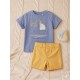 CAMISETA BABY NIÑO RE 317-1008 AZUL