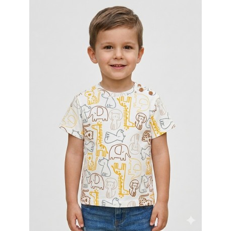 CAMISETA NIÑO REF 317-1020 CRUDO