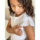BLUSA NIÑA REF 316-1011 BLANCA