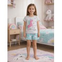 PIJAMA NIÑA REF 316-P000 GRIS- ACUA