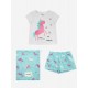 PIJAMA NIÑA REF 316-P000 CRUDO-FRESA