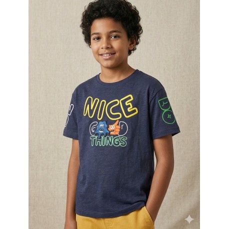 CAMISETA NIÑO REF 315-1024 INDIGO
