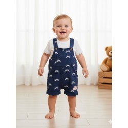 OVEROL BABY NIÑO REF 317-6007 AZUL