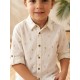 CAMISA NIÑO REF 302-24006 CRUDO