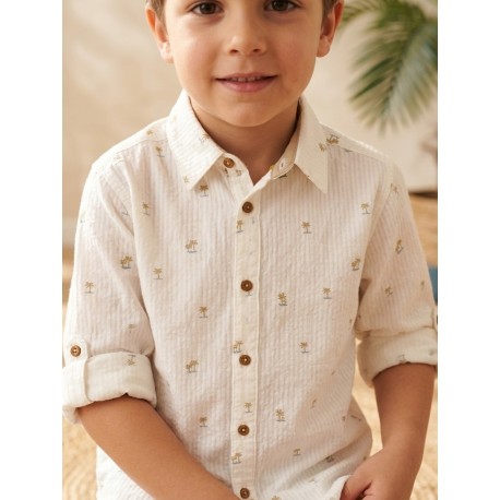 CAMISA NIÑO REF 302-24006 CRUDO