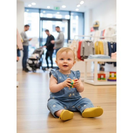 MONO NIÑA REF 318-7017AL DENIM