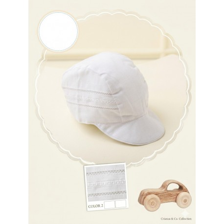 BORDINO GORRO NIÑO REF 720 BLANCO