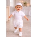 CONJUNTO NIÑO REF 1233 BLANCO