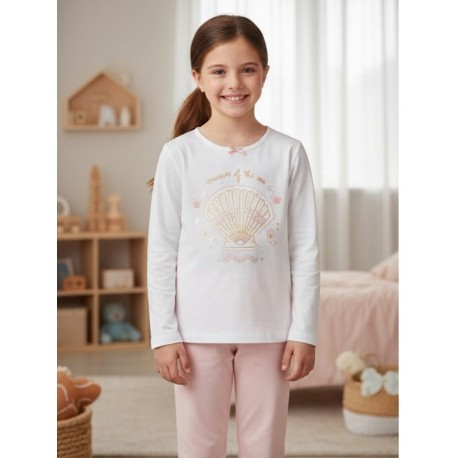 PIJAMA MANGA LARGA ZIPPY REF 23002 ROSADA
