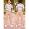 PANTALON JUNIOR NIÑO REF 530 BEIGE
