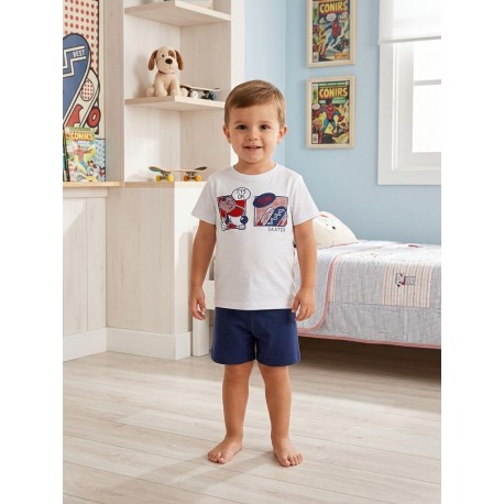 PIJAMA ESTAMPADO SKATER NIÑO LOSAN REF 115-P003AL