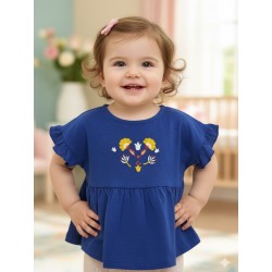 BLUSON BABY NIÑA ZIPPY REF 23001 AZUL REY