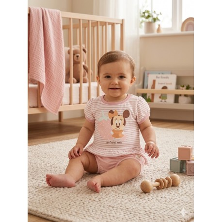 CONJUNTO ZIPPY MINNIE REF 23008 ROSA