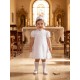 VESTIDO NIÑA REF 5921 BLANCO