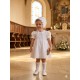 VESTIDO NIÑA REF 5850 BLANCO