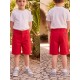 BERMUDA ZIPPY REF 215-9918ZT ROJO
