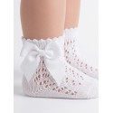 MEDIAS CONDOR CORTAS REF 2519/4 BLANCA