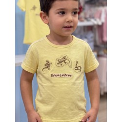 CAMISETA NIÑO REF 315-1009 AMARILLO