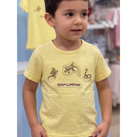 CAMISETA NIÑO REF 315-1009 AMARILLO