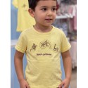 CAMISETA NIÑO REF 315-1009 AMARILLO