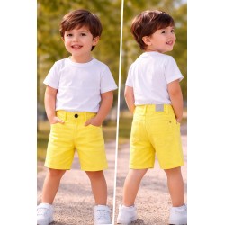 BERMUDA MINI NIÑO REF 204 PIÑA