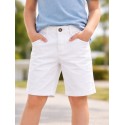 BERMUDA ZIPPY NIÑO REF 23034 BLANCO