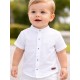 CAMISA MANGA CORTA REF 217-3791AL BLANCO