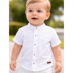 CAMISA MANGA CORTA REF 217-3791AL BLANCO