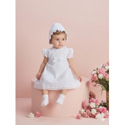 BORDINO VESTIDO REF 5763 BLANCO
