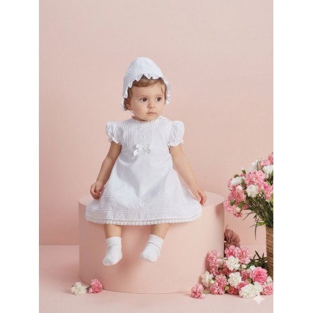 BORDINO VESTIDO REF 5763 BLANCO