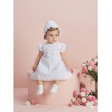 BORDINO VESTIDO REF 5763 BLANCO