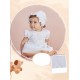 BORDINO VESTIDO REF 5763 BLANCO