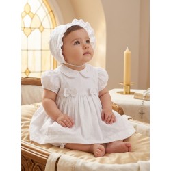 VESTIDO NIÑA REF 5846 BLANCO