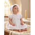 VESTIDO NIÑA REF 5846 BLANCO