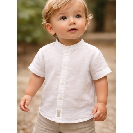 CAMISA NIÑO REF 1112 BLANCA