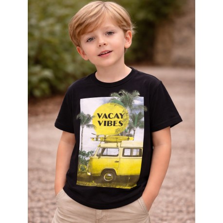CAMISETA KYLY NIÑO REF 112184 NEGRO
