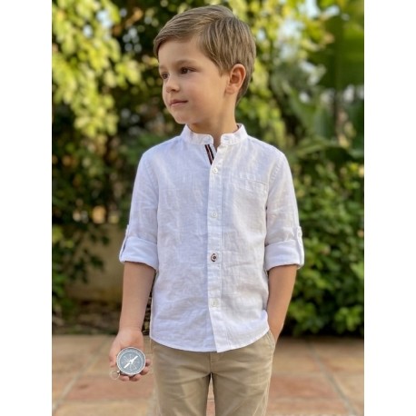 CAMISA MANGA LARGA REF 315-3790 BLANCO
