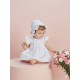 BORDINO VESTIDO REF 5765 BLANCO
